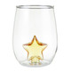 Stemless Wine Glass with Figurine - Star Stemless Wine Glass with Figurine - Star